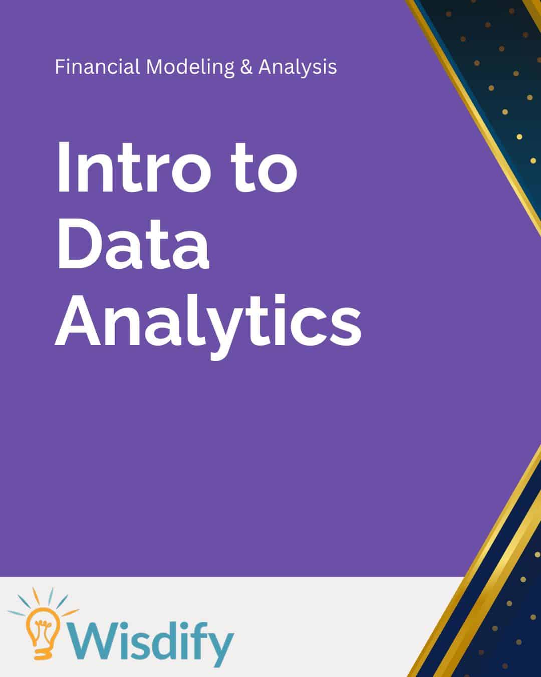 Intro to Data Analytics
